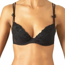 Soutien-Gorge Plunge AUBADE Fleur De Pommier Noir