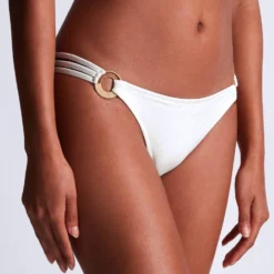 sous-vêtement boutique 43 Aubade Bas De Maillot Bain Slip Minicoeur Coconut Sand