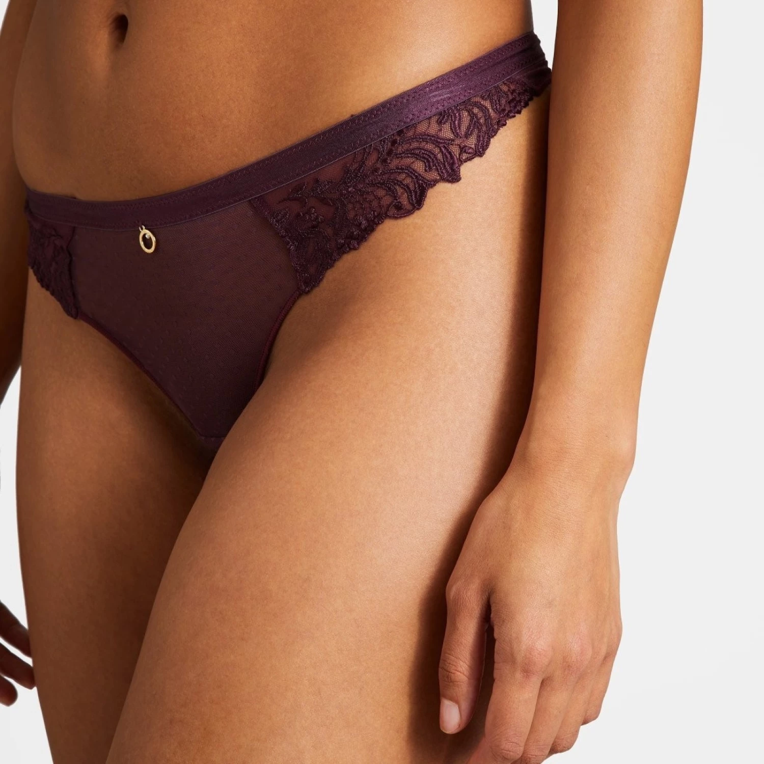Aubade Femme Passion Tanga Wineberry 7 Aubade Femme Passion Tanga Wineberry – Image 7