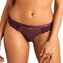 Aubade Femme Passion Tanga Wineberry
