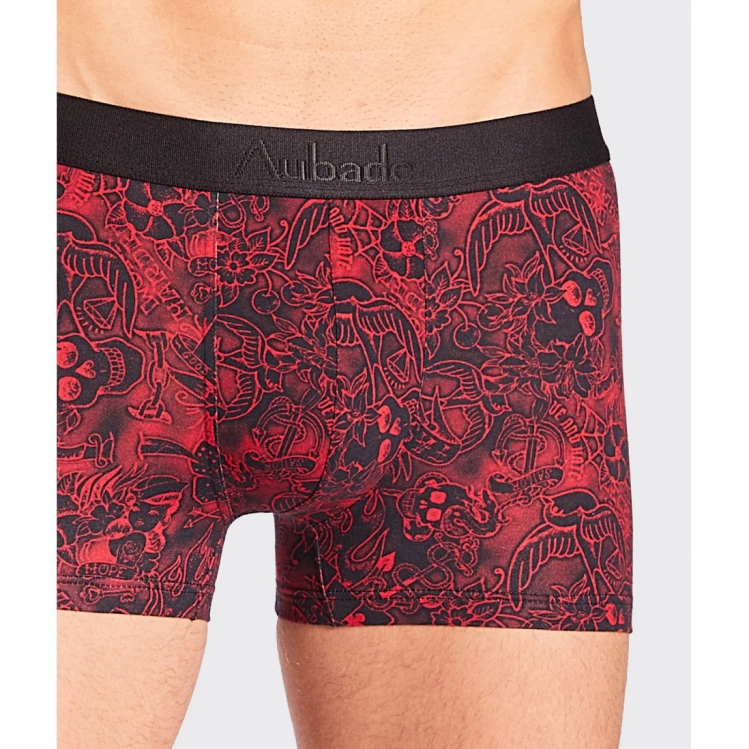 Aubade Men Boxer Homme Old Tattoo Rouge 5 Aubade Men Boxer Homme Old Tattoo Rouge – Image 5