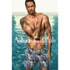 Aubade Men Maillot De Bain X Camille Lacourt Carpe Bleu