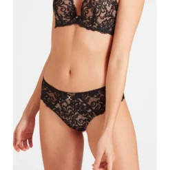 Aubade Mon Bijou Slip Brésilien Perle Noire