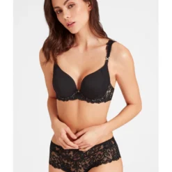 Aubade Mon Bijou Slip Brésilien Perle Noire -sous-vêtement boutique 1600x1600 aubade mon bijou spacer plunge perle noire p5 04 30062021