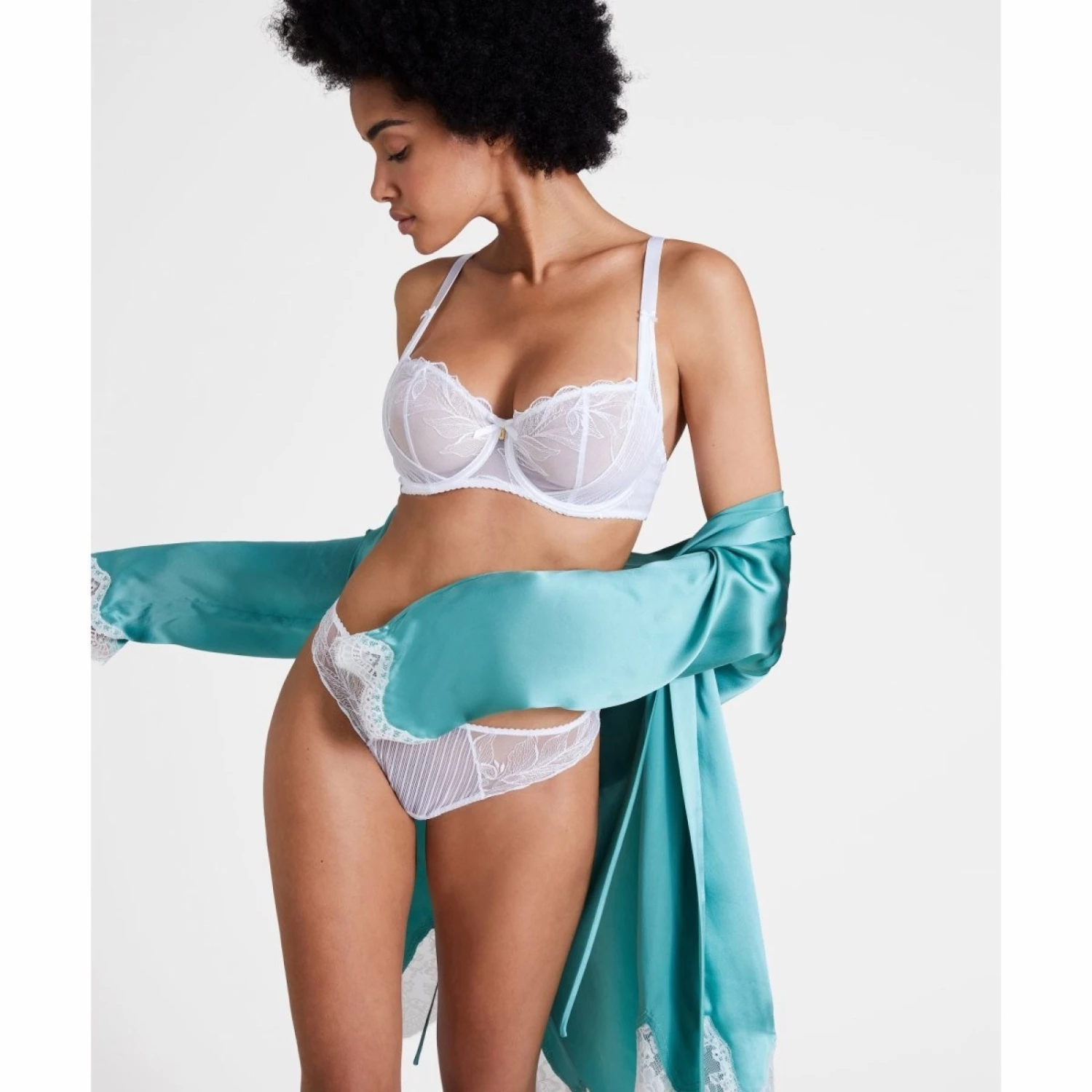 Aubade Soutien-Gorge Corbeille Fleur De Tattoo Blanc 3 Aubade Soutien-Gorge Corbeille Fleur De Tattoo Blanc – Image 3