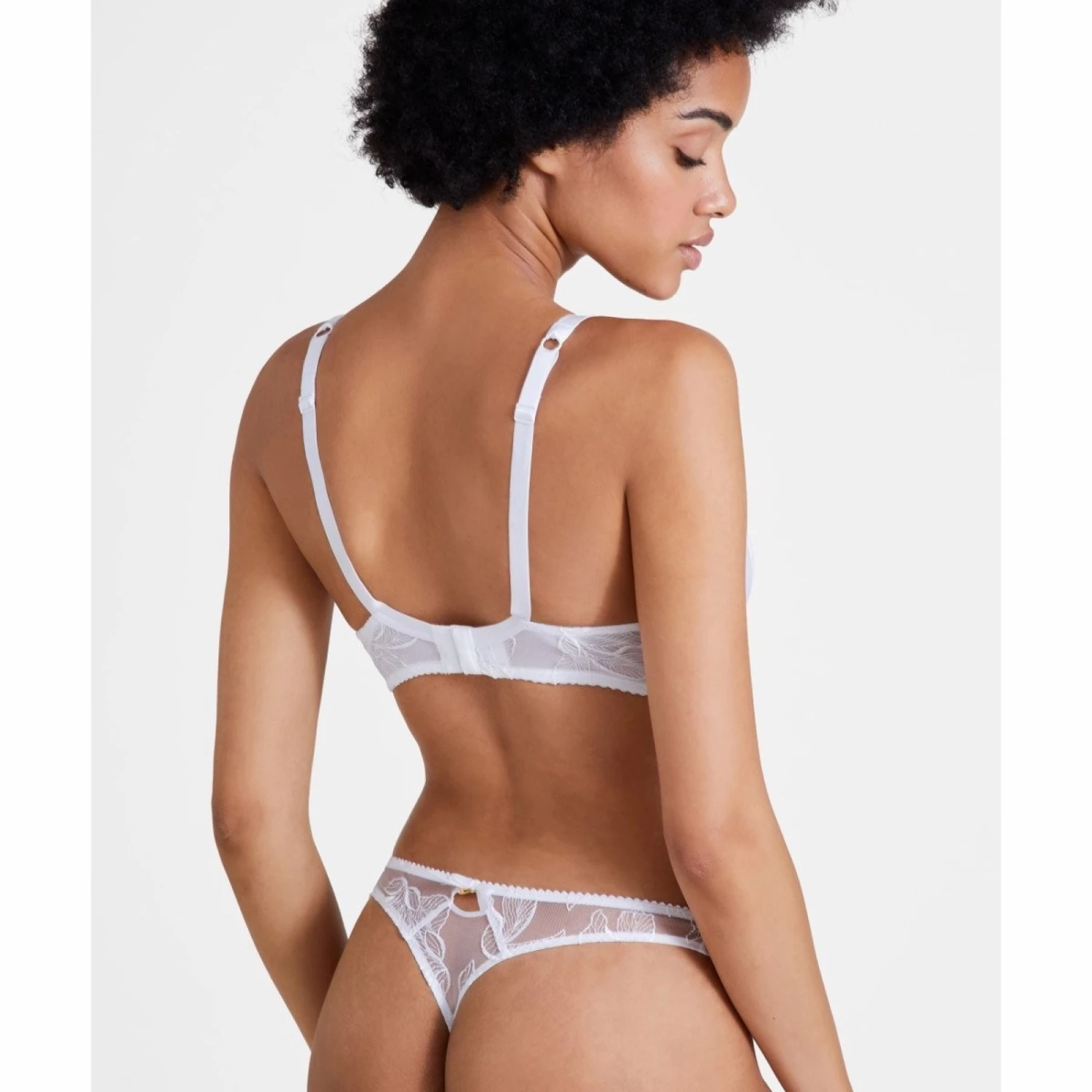Aubade Soutien-Gorge Corbeille Fleur De Tattoo Blanc 4 Aubade Soutien-Gorge Corbeille Fleur De Tattoo Blanc – Image 4