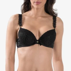 Aubade Soutien-Gorge Push-Up Femme Aubade Noir