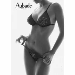 Boite à Désir AUBADE Ensemble Strass Noir