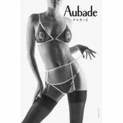 Boite à Désir AUBADE Fleurs Chéries Set 3 Pièces Rose Confidentiel