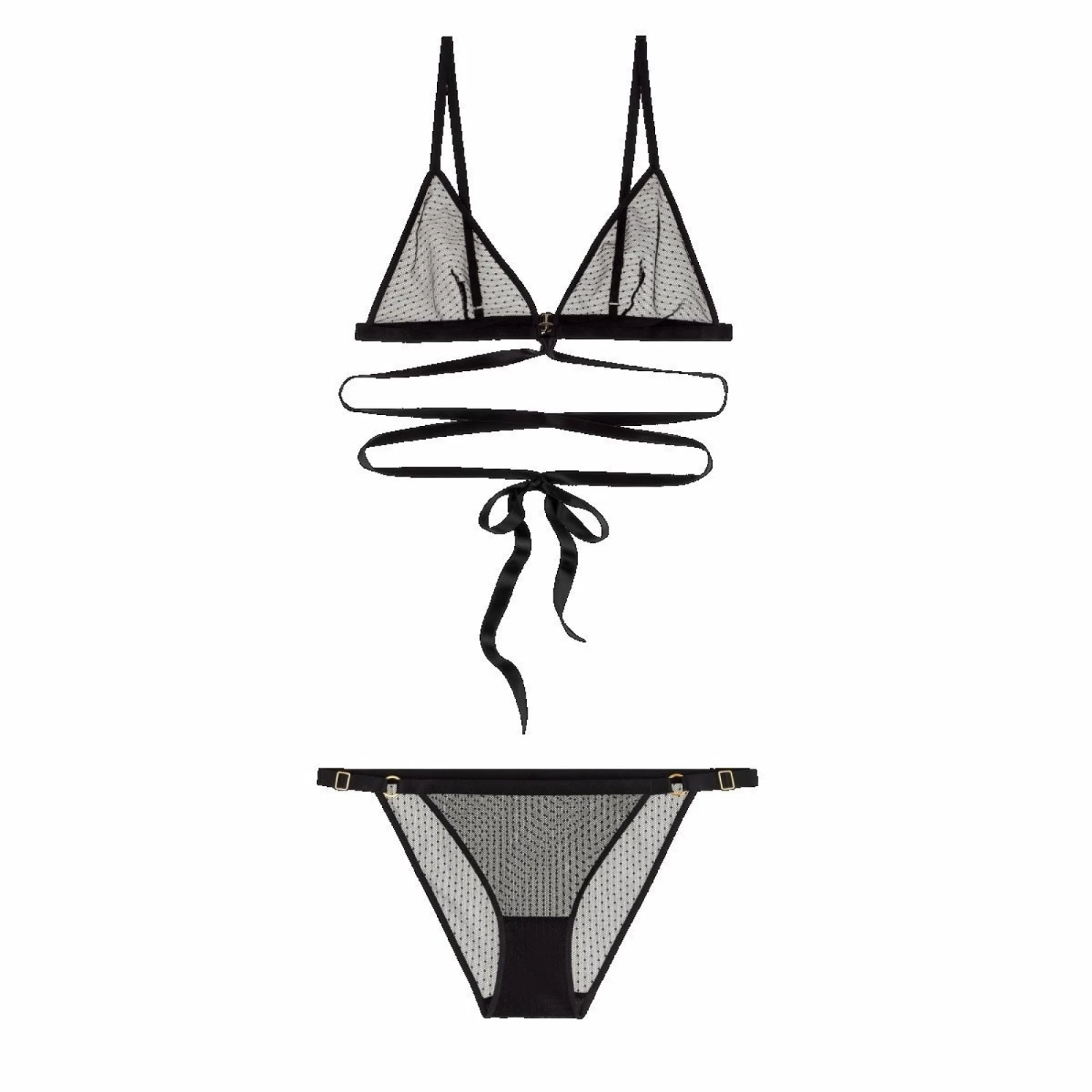 Boite à Désir AUBADE Jeux De Nuit Triangle Sans Armature Et Slip Mini-cur 6 Boite à Désir AUBADE Jeux De Nuit Triangle Sans Armature Et Slip Mini-cur – Image 6