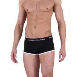 Boxer Court GARCON FRANCAIS Noir 6 Boxer Court GARCON FRANCAIS Noir -sous-vêtement boutique 1600x1600 boxer court garcon francais noir p2 21 22022018