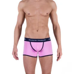 Boxer Long GARCON FRANCAIS GFLB1-14 Rose