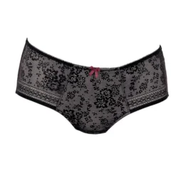 sous-vêtement boutique 13 Culotte Haute Rosa Faia Fleur Noir