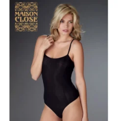 Maison Close Body String Bellevue Noir