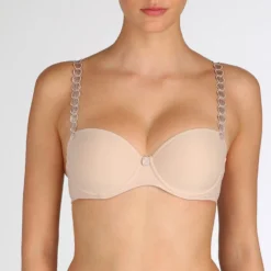 MARIE JO L'AVENTURE Soutien-Gorge Balconnet Rembourré Tom Caffe Latte