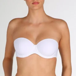 MARIE JO L'AVENTURE Soutien-Gorge Bandeau Tom Blanc