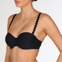 MARIE JO L'AVENTURE Soutien-Gorge Bandeau Tom Charcoal -sous-vêtement boutique 1600x1600 marie jo l aventure soutien gorge bandeau tom charbon p3 24 05032019
