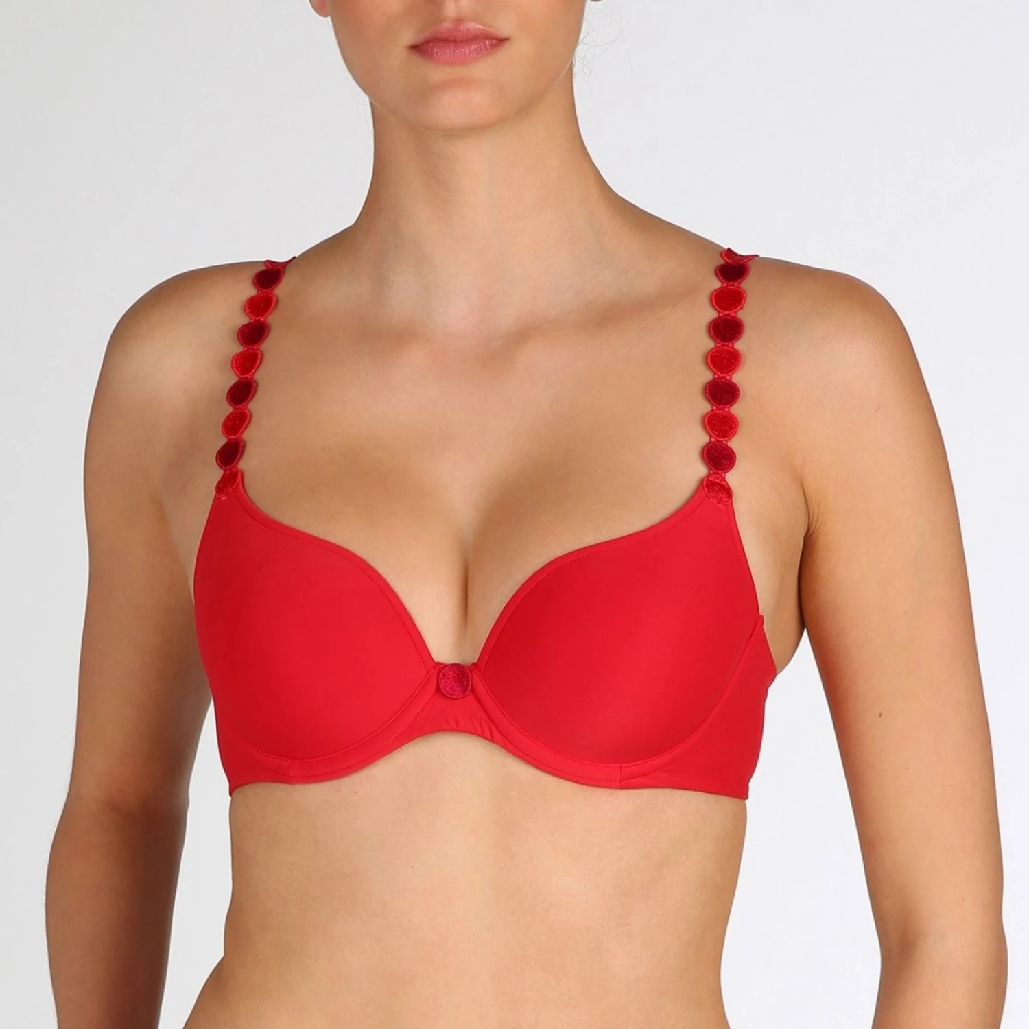 MARIE JO L'AVENTURE Soutien-Gorge Rembourré Forme Coeur Tom Scarlet 1 MARIE JO L'AVENTURE Soutien-Gorge Rembourré Forme Coeur Tom Scarlet