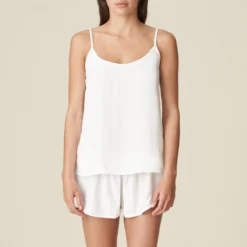 Marie Jo Pyjama Court Delphine Blanc