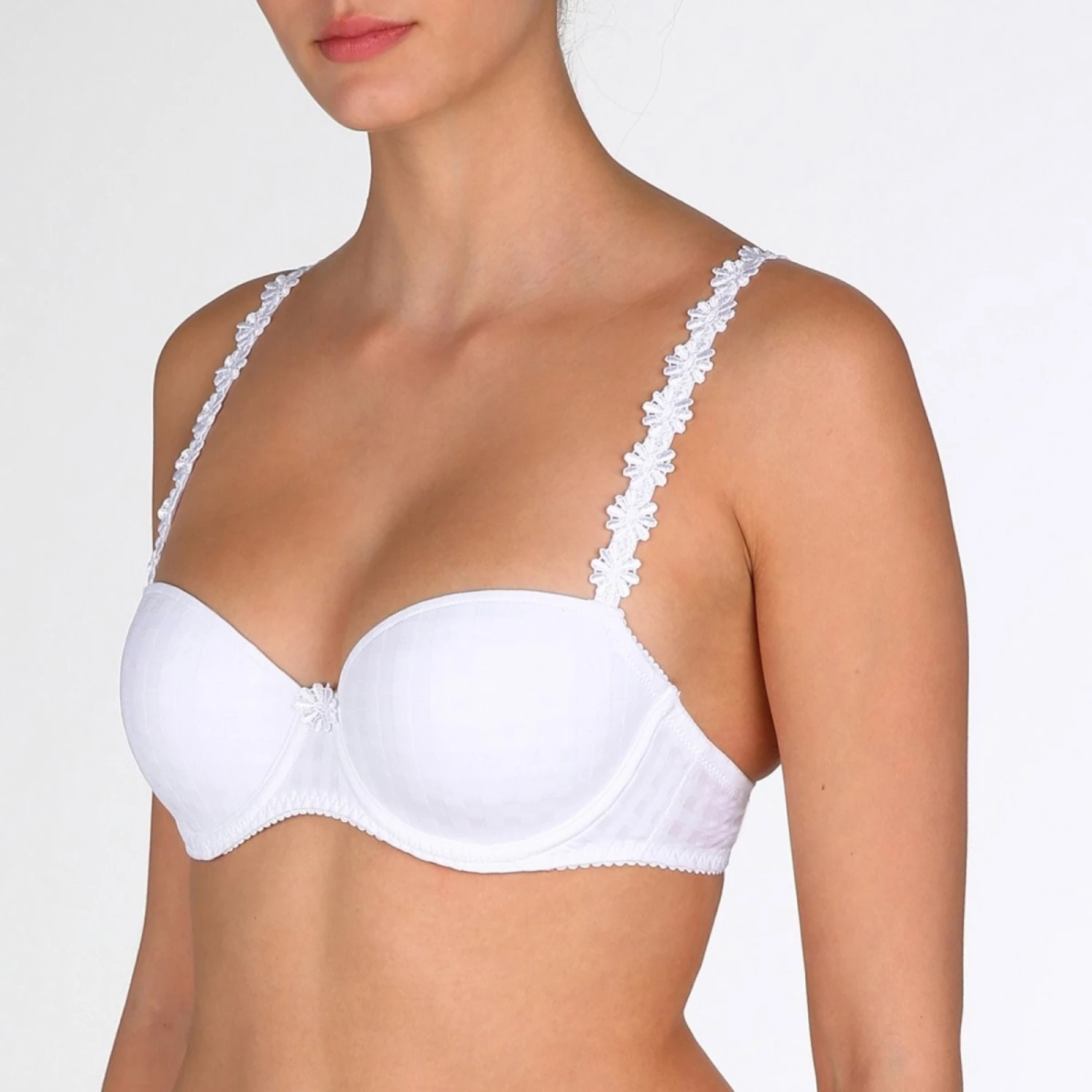 MARIE JO Soutien-Gorge Balconnet Rembourré Avero Blanc 2 MARIE JO Soutien-Gorge Balconnet Rembourré Avero Blanc – Image 2