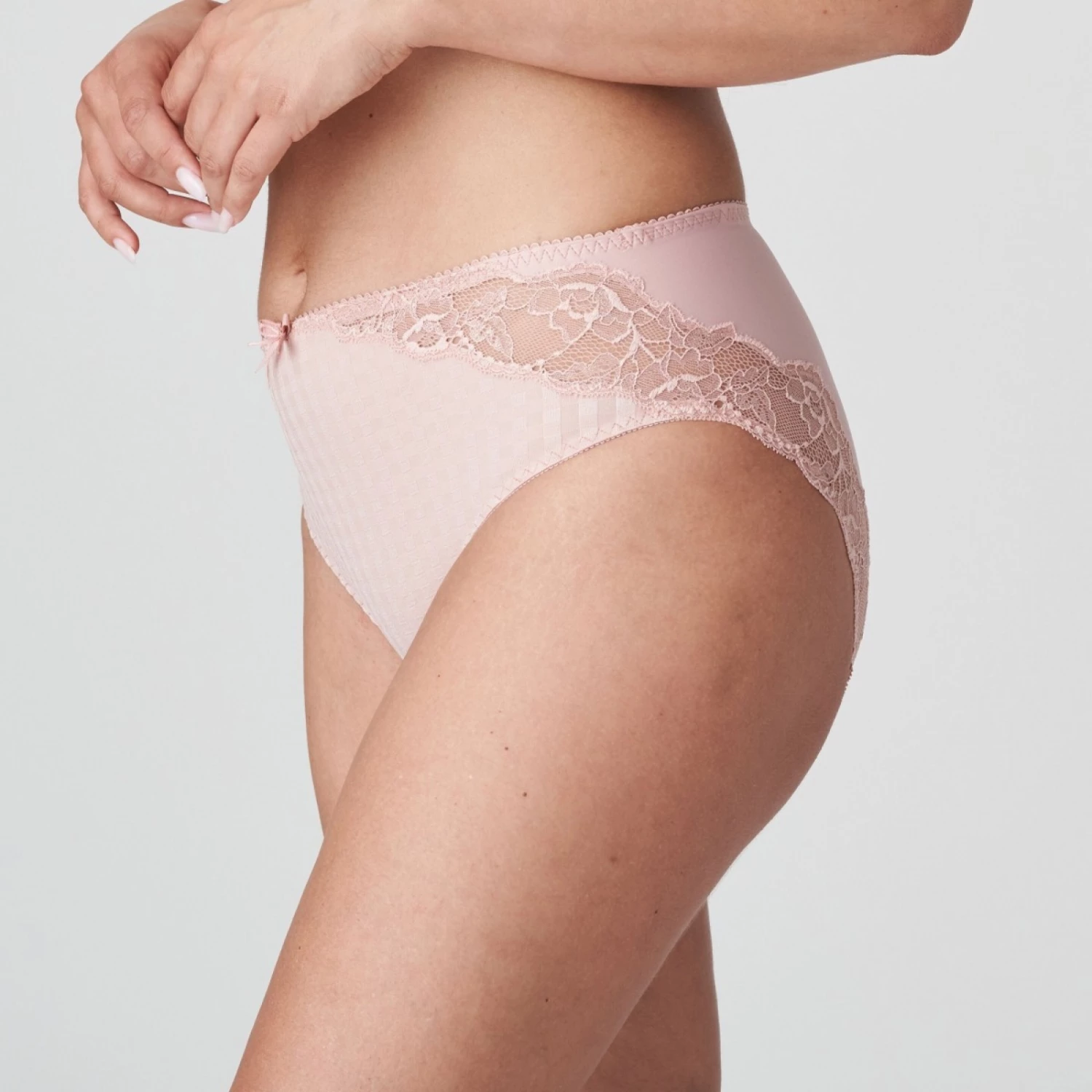PRIMADONNA Slip Taille Haute Madison Powder Rose 2 PRIMADONNA Slip Taille Haute Madison Powder Rose – Image 2