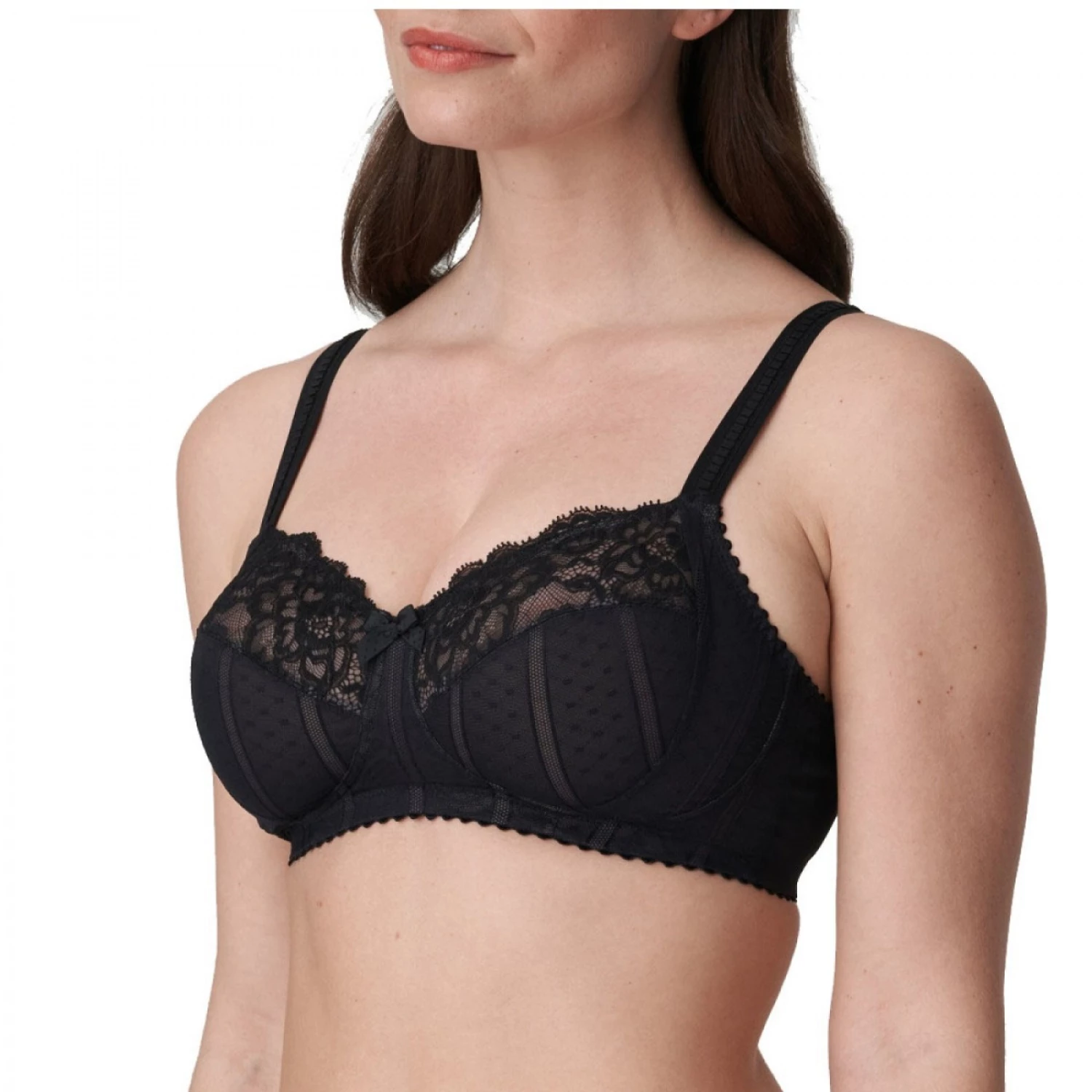 PRIMADONNA Soutien-Gorge Sans Armatures Couture Noir 2 PRIMADONNA Soutien-Gorge Sans Armatures Couture Noir – Image 2