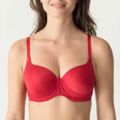 PRIMADONNA TWIST Soutien-Gorge Rembourré Forme Cur Bonnet Profond I Do Scarlet