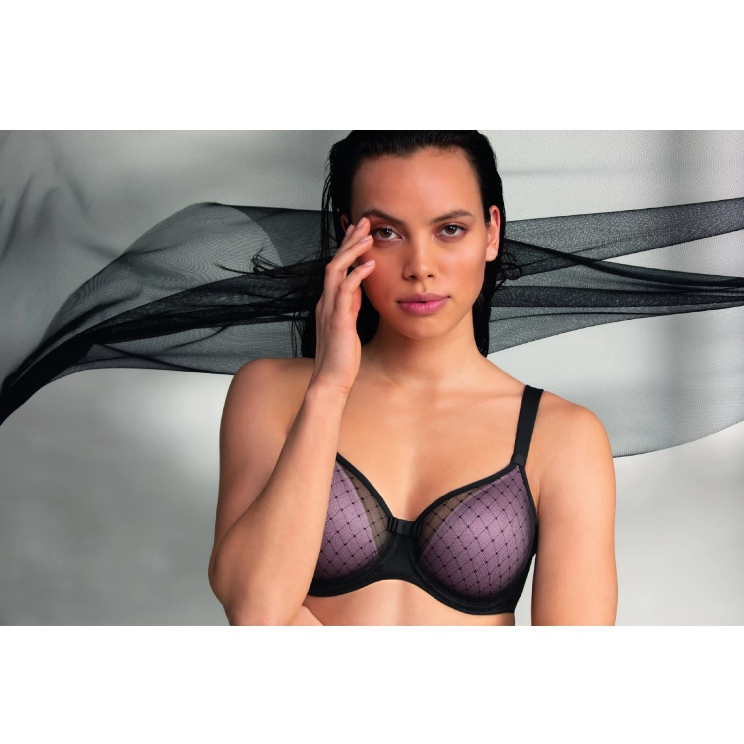 Soutien-gorge à Armatures Rosa Faia Eve Noir 4 Soutien-gorge à Armatures Rosa Faia Eve Noir – Image 4