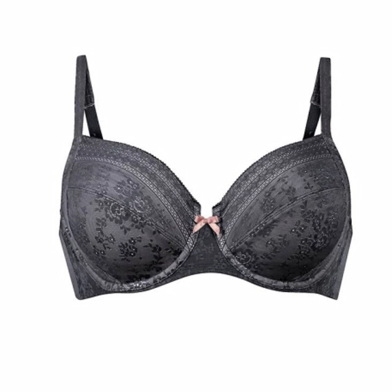 Soutien-Gorge Armatures Rosa Faia Fleur Anthracite 6 Soutien-Gorge Armatures Rosa Faia Fleur Anthracite – Image 6