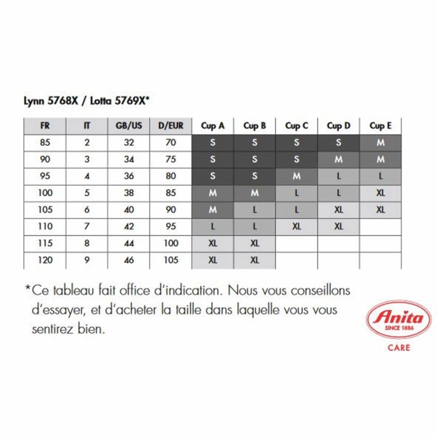 Bustier Pour Prothèses ANITA Care Lynn Nuances De Gris 4 Bustier Pour Prothèses ANITA Care Lynn Nuances De Gris – Image 4