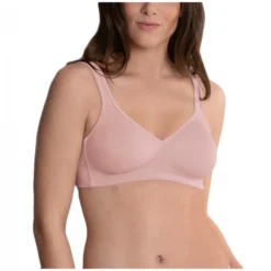 Soutien-Gorge Sans Armatures Rosa Faia Twin Bois De Rose