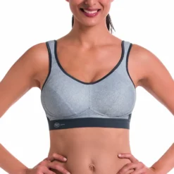 Soutien-Gorge Sport ANITA Active Extreme Control Gris Chiné