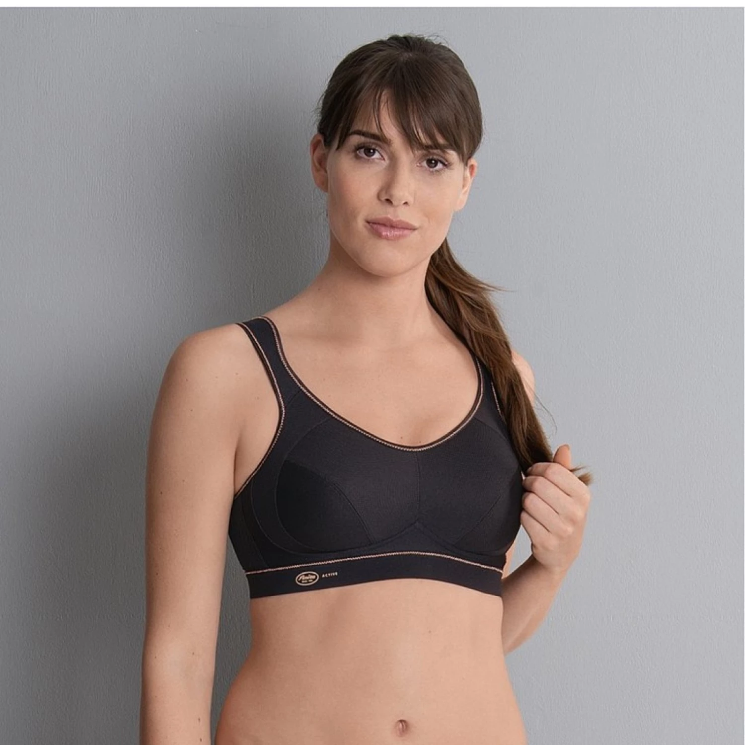 Soutien-Gorge Sport ANITA Active Extreme Control Noir Doré 3 Soutien-Gorge Sport ANITA Active Extreme Control Noir Doré – Image 3