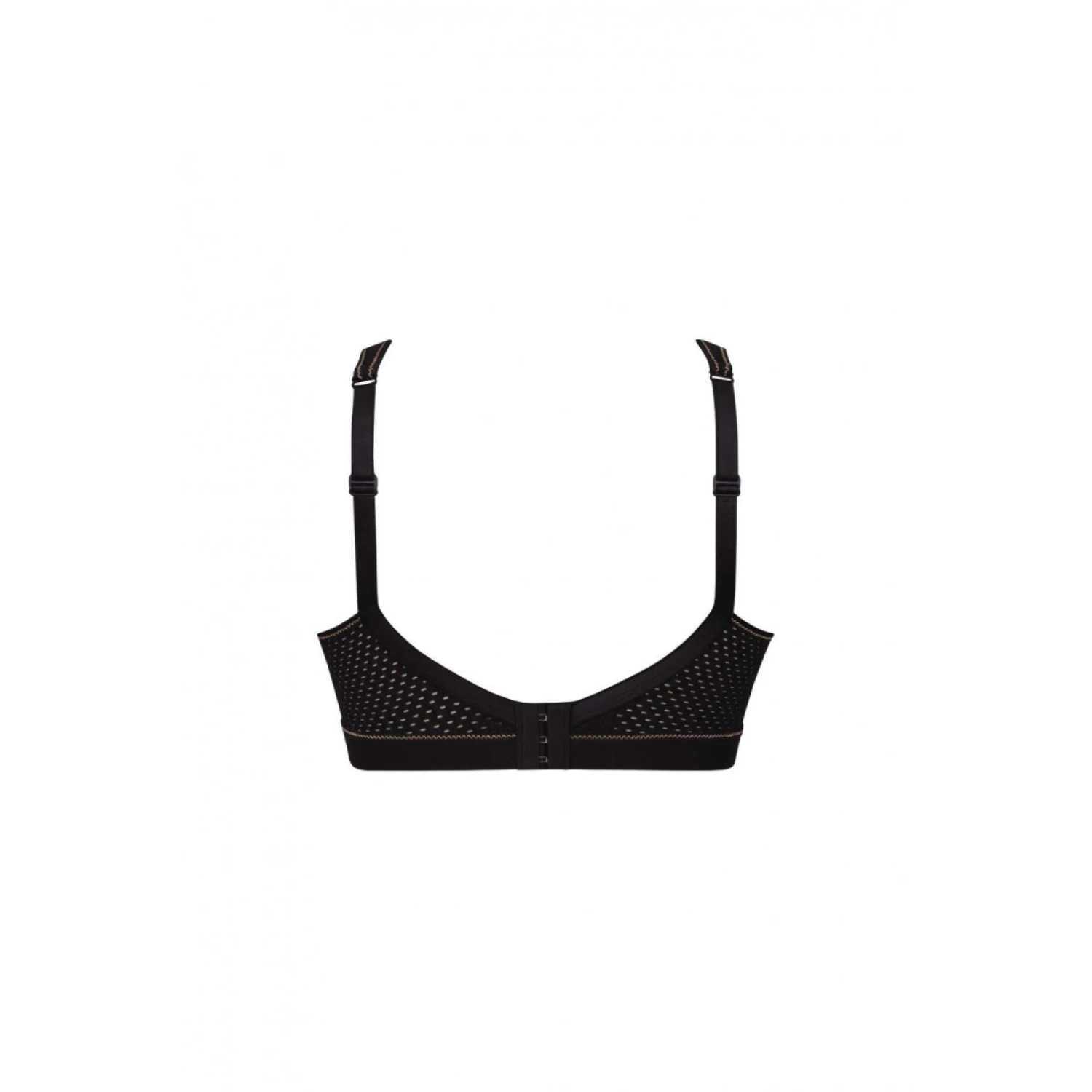 Soutien-Gorge Sport ANITA Active Extreme Control Noir Doré 5 Soutien-Gorge Sport ANITA Active Extreme Control Noir Doré – Image 5